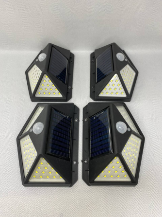 Светильник с датчиком движения на улице на солнечном аккумуляторе solar interaction wall lamp Б/У Киев