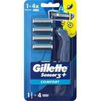 Бритва Gillette Sensor 3+ з 4 змінними картриджами (8700216639484) Киев
