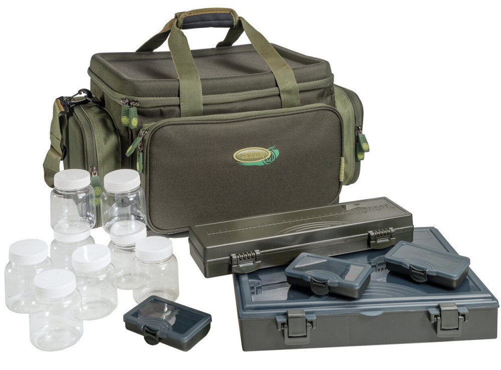 Карповая Сумка для рыболовных аксессуаров с Контейнерами Mivardi 