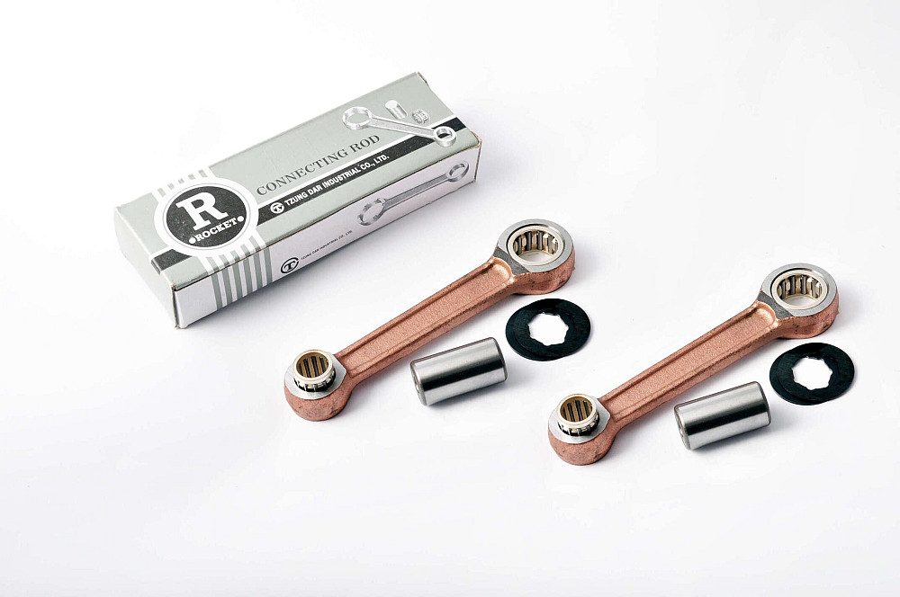 Шатун ІЖ ЮПІТЕР (пара) (+сепаратори, нижній палець, шайби) ROCKET Київ - фото 1