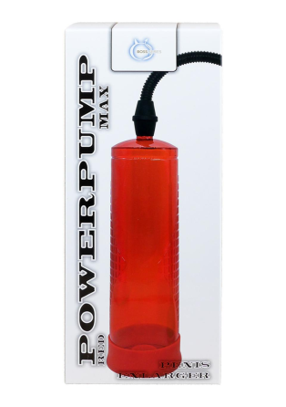Вакуумная помпа Boss Series: Power pump MAX - Red, BS6000010 Sex Aura Киев