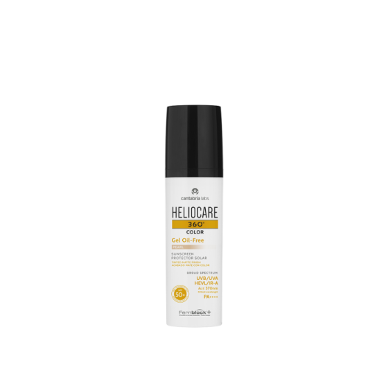 Тональний сонцезахисний гель на водній основі (перлинний) HELIOCARE 360º Color Gel Oil-Free SPF 50+ CANTABRIA, 50 мл Дніпро