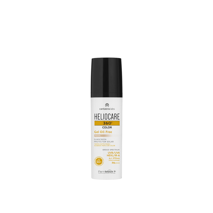 Тональний сонцезахисний гель на водній основі (перлинний) HELIOCARE 360º Color Gel Oil-Free SPF 50+ CANTABRIA, 50 мл Дніпро - фото 1