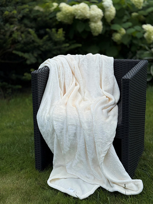 Ecotton Плед Ecotton 220х240 см з мікрофібри Well Soft пудровий молочний (5202 Turledove) Коломыя - изображение 3