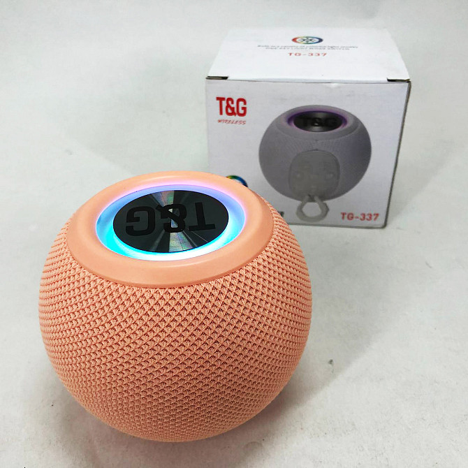Колонка-динамик bluetooth TG337, Блютуз колонка с качественным звуком ME-381 и подсветкой Киев - изображение 6