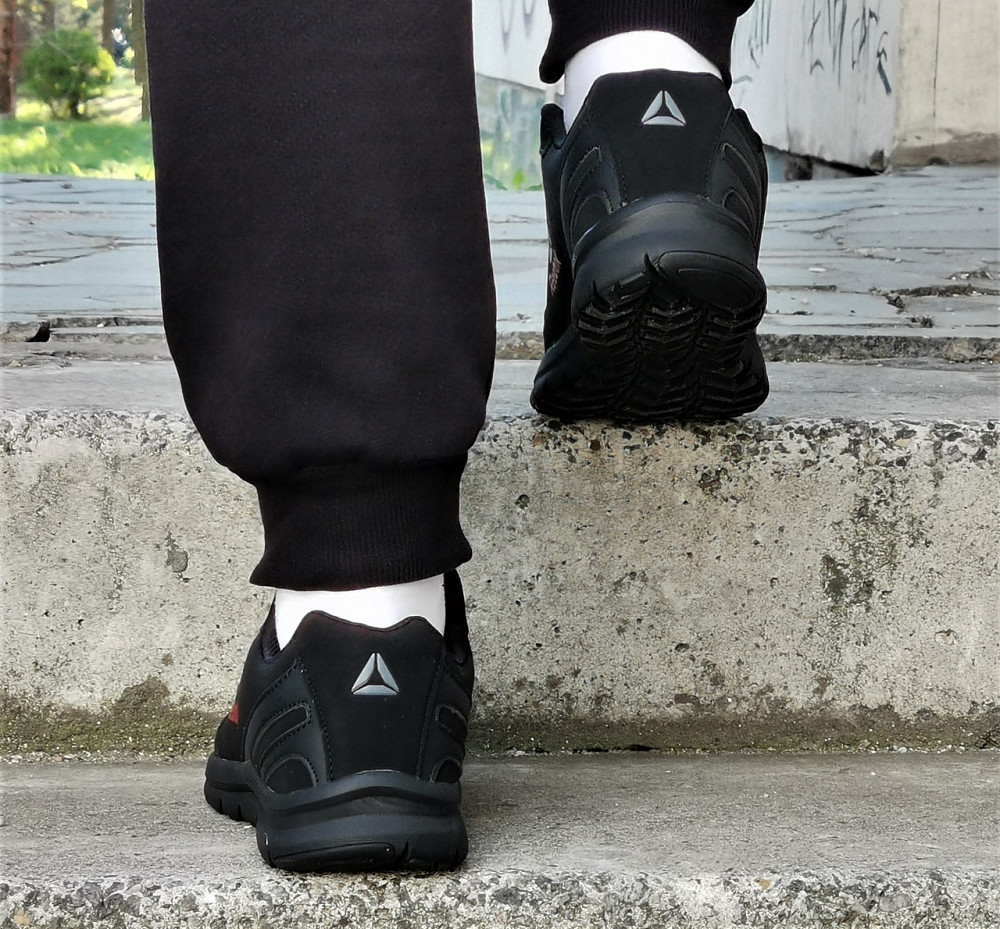 Кроссовки Reebok Черные Мужские Рибок Нубук Кожа (размеры: 41,42,43,44,45,46) Днепр - изображение 7