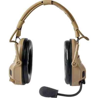 Наушники для стрельбы Ops-Core AMP Communication Headset-Connectorized. Верхній тримач. Tan (N101153-01-0000) Винница