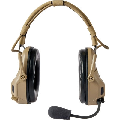 Наушники для стрельбы Ops-Core AMP Communication Headset-Connectorized. Верхній тримач. Tan (N101153-01-0000) Винница - изображение 2