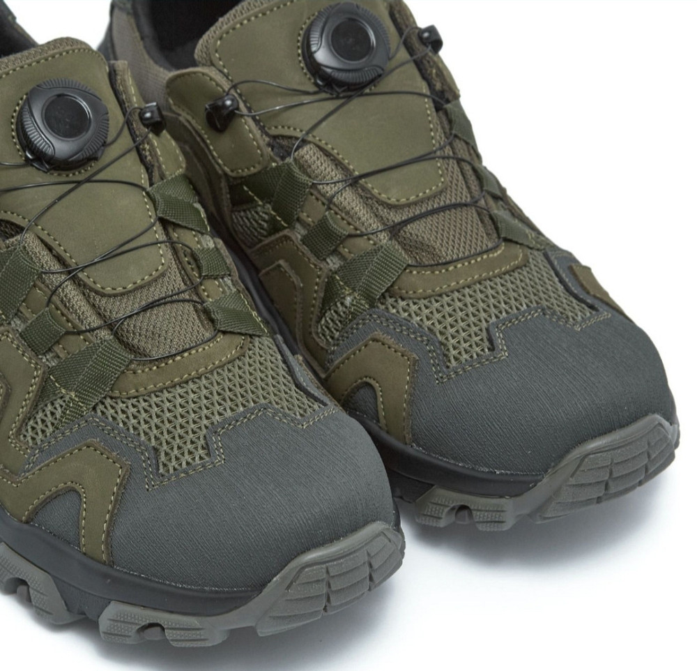 Тактичні кросівки літні,шкіра, сітка,швидка шнуровка,є опт. Киев - изображение 3