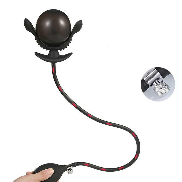 Надувний анальний розширювач Aisin Bud 4,5 см — 8 см — Анальні іграшки Вінниця - фото 8