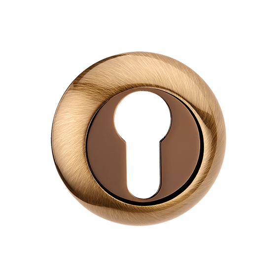 НАКЛАДКА ПІД ЦИЛІНДР E9 PCF ПОЛІРОВАНА БРОНЗА Київ