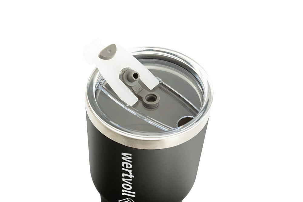 WERTVOLL Термокружка WERTVOLL "YUMMY" 900 мл SS чорна RX-7002BK Коломия - фото 9