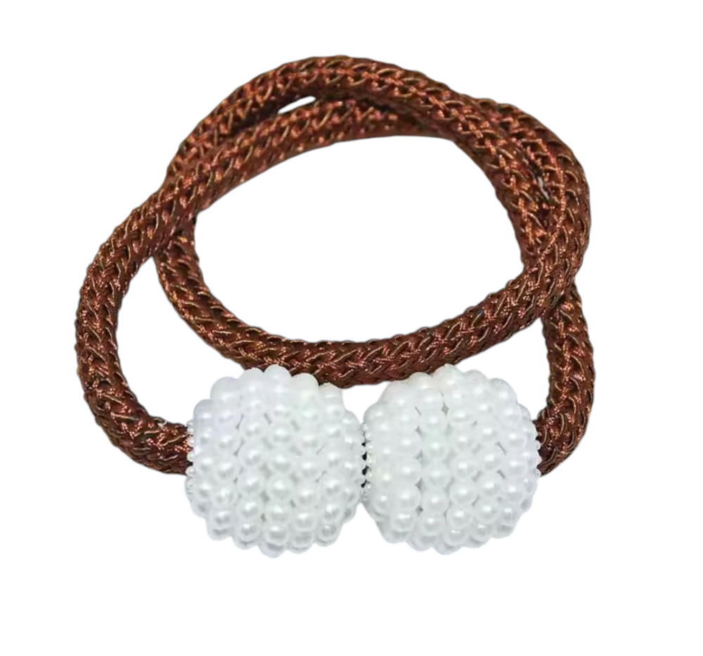 Магнитные зажимы для штор 40 см коричневый Киев - изображение 4