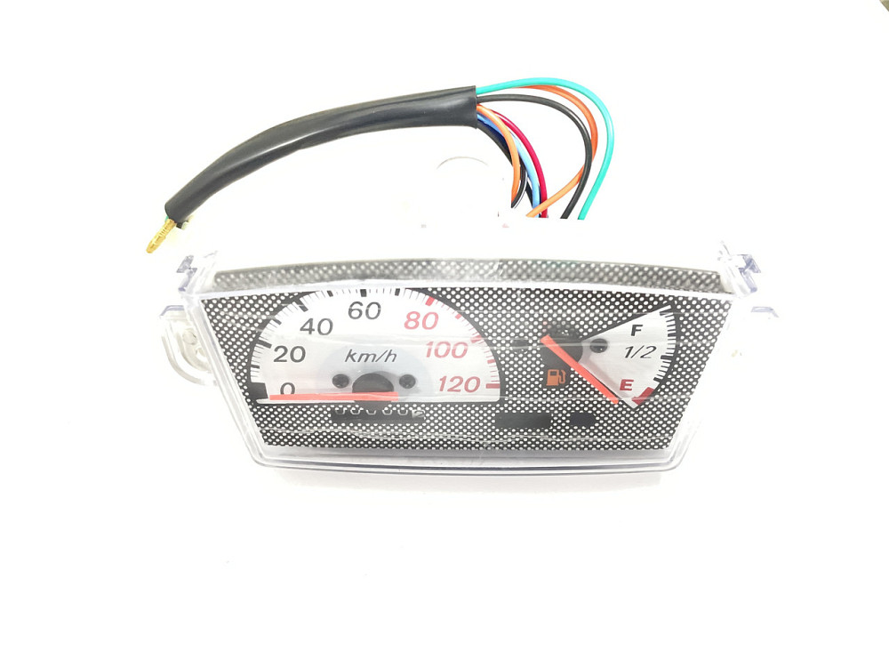 Панель приладів (у зборі) скутер Ямаха Йог (120км/ч, срібло, edition) (mod:MY-214) Мукачево - фото 1