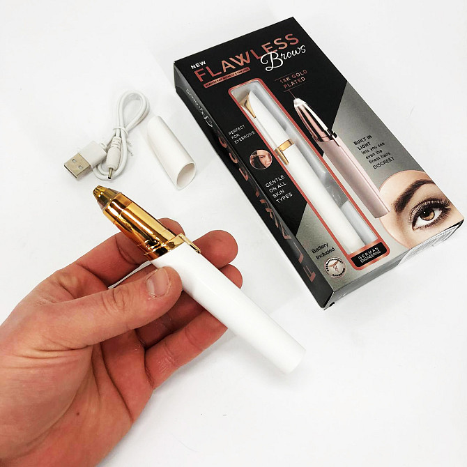 Женский триммер эпилятор для бровей Finishing Touch Flawless Brows ZO-69 Львов - изображение 9