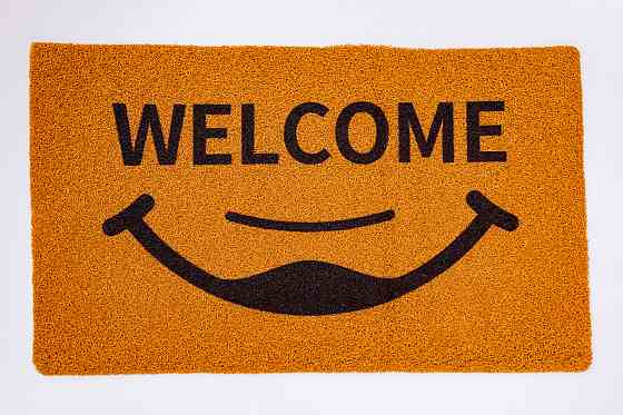 Килимок привратний WELCOME прямокутний 70*40 см коричневий HP-47-9 Коломыя