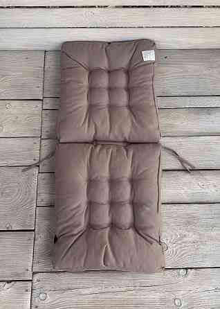 Подушка для стільців (50x120х8 см) подвійна Decorator Sawana колір пудровий 84-138 Київ