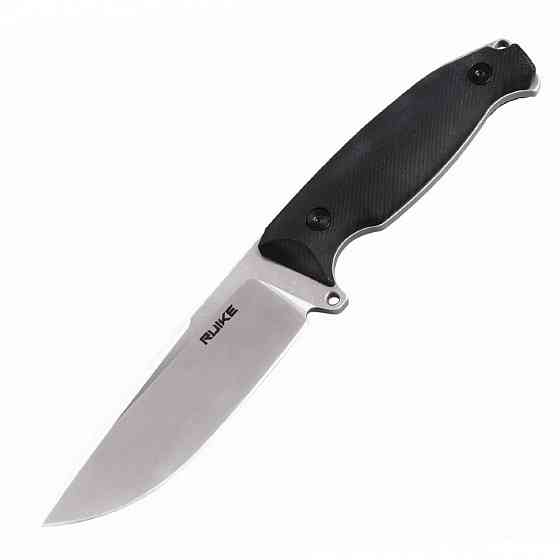 Ніж фіксований мисливський Ruike Jager F118-B, (11 см) 14C28N / G10 чорний Киев
