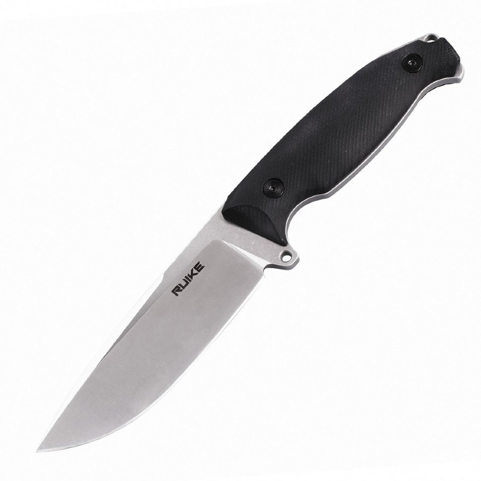 Ніж фіксований мисливський Ruike Jager F118-B, (11 см) 14C28N / G10 чорний Киев - изображение 1