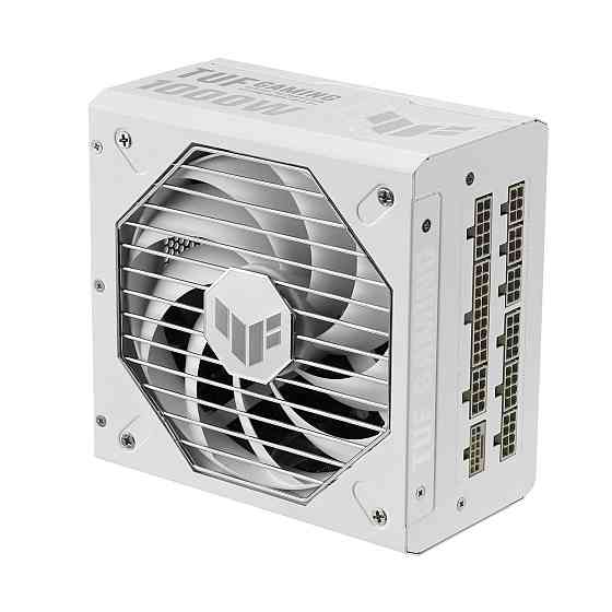 Блок живлення Asus TUF-GAMING-1000G-WHITE PCIE5 1000W Gold (90YE00S5-B0NA00) ( Білий ) Харків