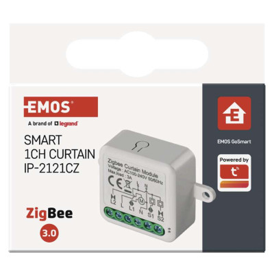 Модуль управления умным домом EMOS H5109 Smart Motor Control ZigBee 3.0 Single Channel (H5109) Винница - изображение 5