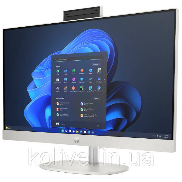 Моноблок 23.8'' HP ProOne 245 G10 Ryzen 5 7520U/16Gb/SSD512Gb/Cam/WiFi/W11P64/Shell White (884Z9EA) Киев - изображение 3