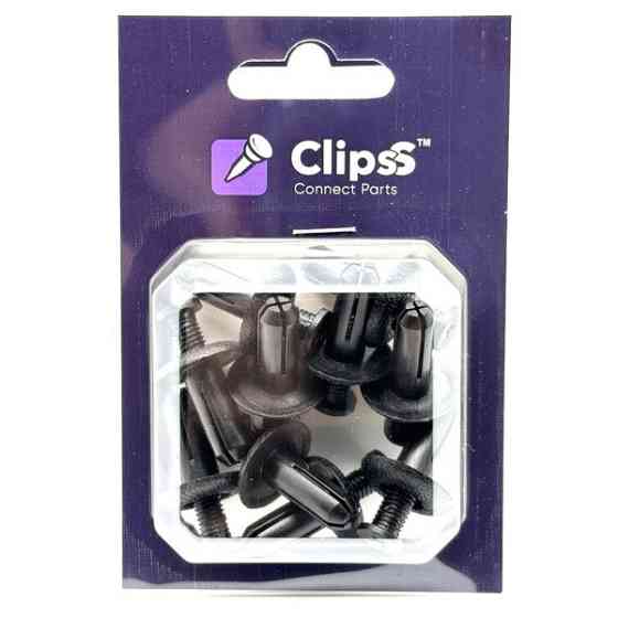 Закрутка кріплення обшивки Clipss 11051 — Acura, Mitsubishi, Eagle, Dodge, GM, Honda, Toyota | 90467-08155, MB888869, 90505-SL0-00 Ковель