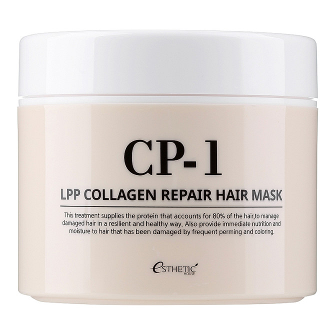 Маска для волос с коллагеном CP-1 LPP Collagen Repair Hair Mask Esthetic House 300 мл Киев - изображение 1