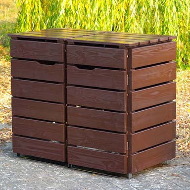 Бокс для сміттєвого бака "Фатенда" капучино Миколаїв - фото 3