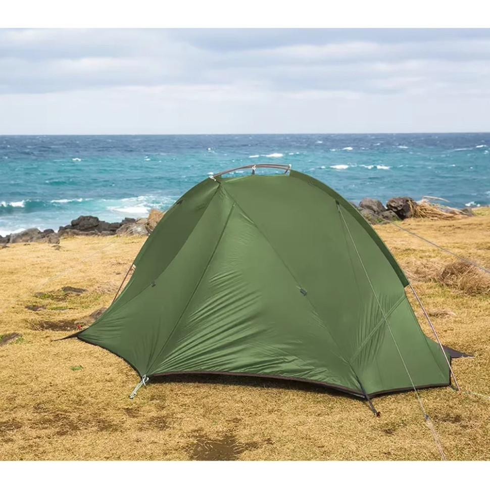 Намет двомісний Naturehike Tagar NH17T180-J, темний зелений Київ - фото 6