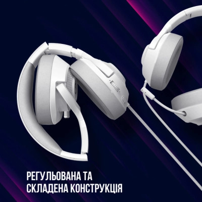 Навушники Lorgar Noah 101 Gaming 3.5 мм White (LRG-GHS101W) Вінниця - фото 12