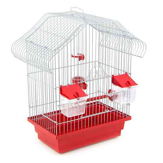 Клетка декоративных птиц Малый Китай оцинкованная (28 х 18 х 40 см), Лори Киев