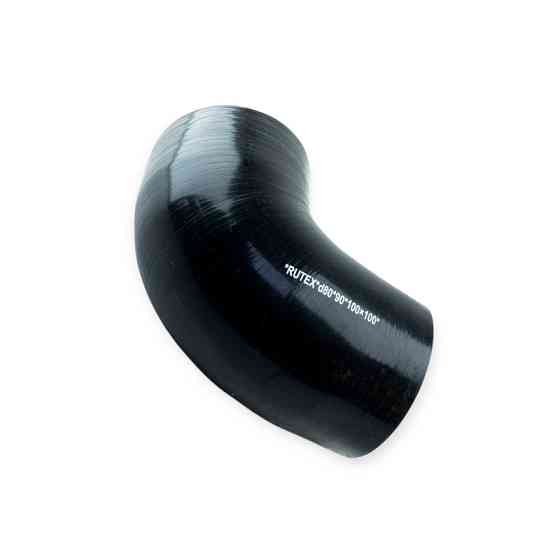 Патрубок кут d-80 L-100*100 90град. силікон універсальний Мукачево