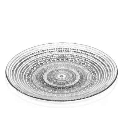 Тарелка Ardesto Verbena, 20.7см, скло, сірий (AR5033) Винница