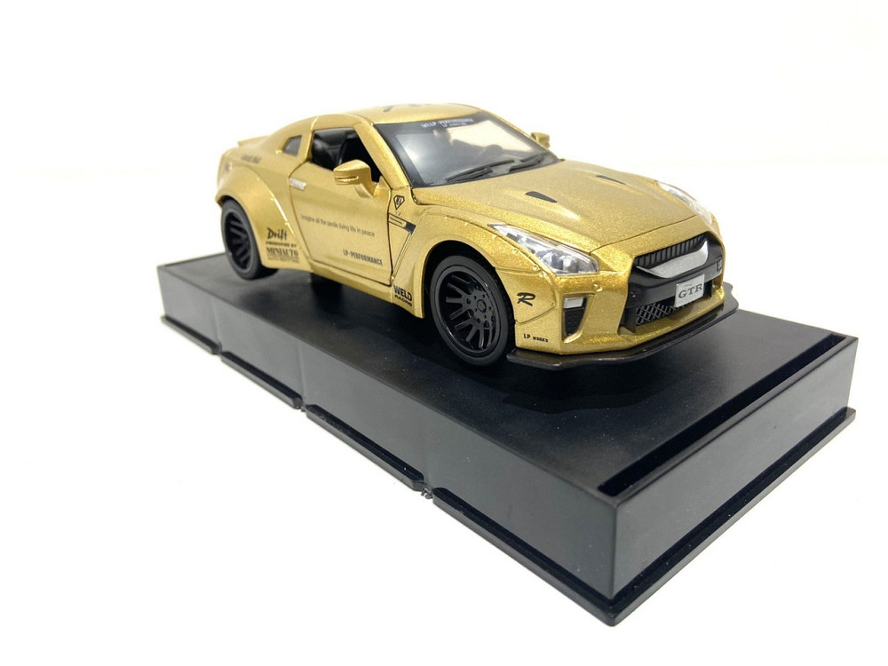 Машинка TK Union Nissan GTR "Auto Expert" металева, світло, звук, інерційна 38071 помаранчева Чернигов - изображение 7