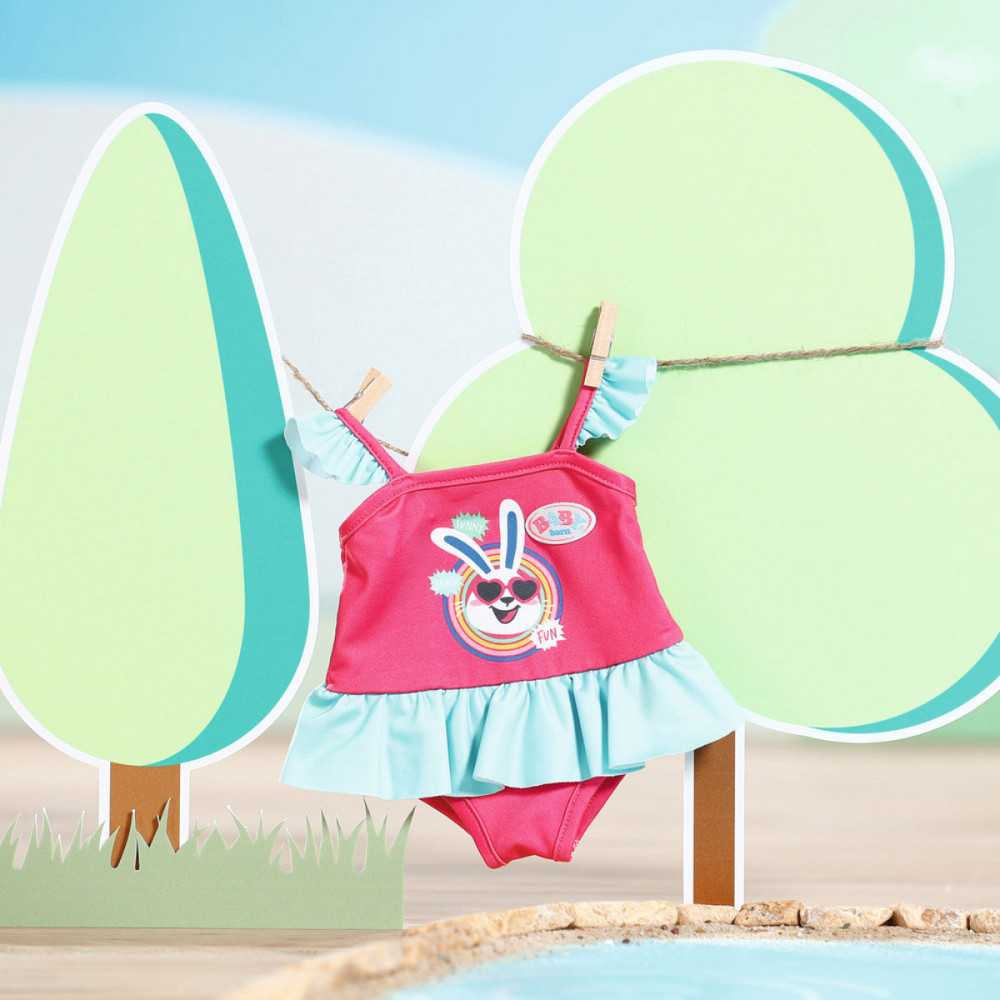 Одяг для ляльки BABY Born - Яскравий купальник (43 cm) Дніпро - фото 3