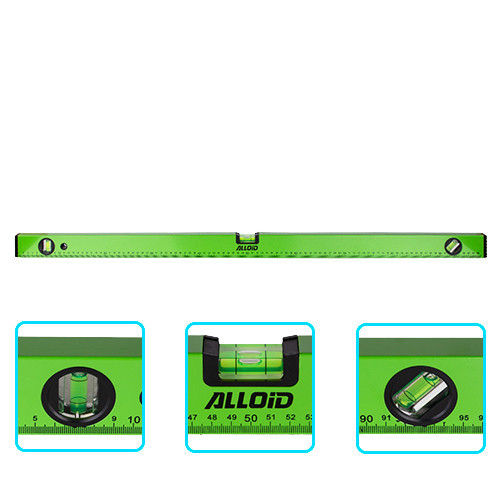 Alloid. Рівень будівельний 100см, 3 капсули Одеса - фото 1