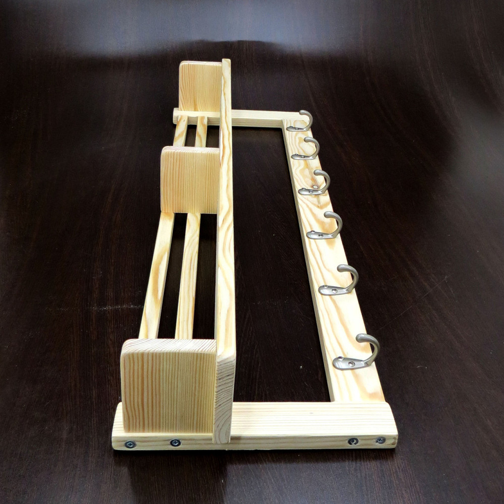 Вішалка для одягу "Шербрук 6" бланже Миколаїв - фото 4