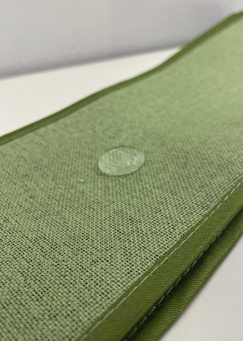 Комплект штор VR-Textil 100% блэкаут ASHEN NIGHT 150х270 2шт и Тюль 600х270 1841ш-1153т оливковый с белым 71-081/5 Киев - изображение 5