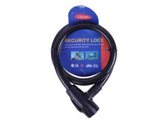 Замок прорипасований ZX1110 , тросовий, 15 мм*800 мм (під ключ) Мукачево