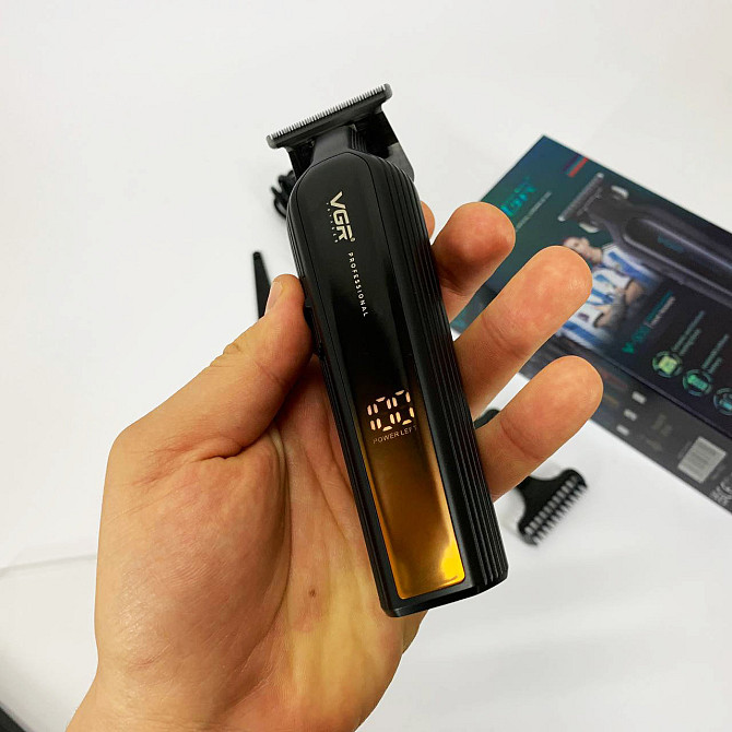 Профессиональная электрическая машинка для стрижки VGR V-930, Машинка для разных стрижек аккумуляторная XO-48 Львов - изображение 7