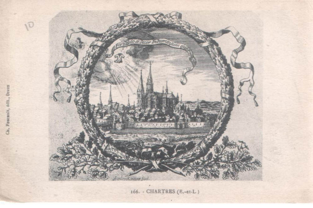 Почтовая карточка. 166. -CHARTRES Полтава - изображение 1