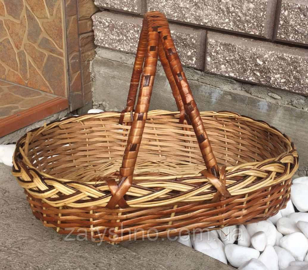 Кошик плетений подарунковий порожній Київ - фото 4