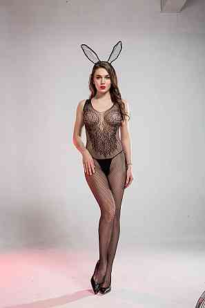 Эротический бодистокинг кружевной из сетки,женское сексуальное белье,универсальный размер рост:145–185 см, One Size черный,7834 Каменец-Подольский