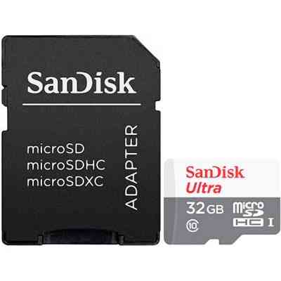 Карта пам&apos;яті SanDisk 32GB microSD class 10 Ultra Light (SDSQUNR-032G-GN3MA) Вінниця