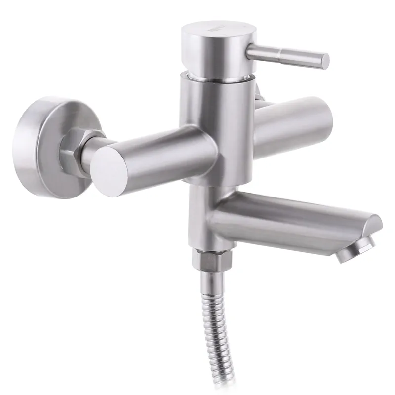 Смеситель для ванны из нержавеющей стали SUS304 Zerix SUS-009 Euro ZX3144 Харьков - изображение 1