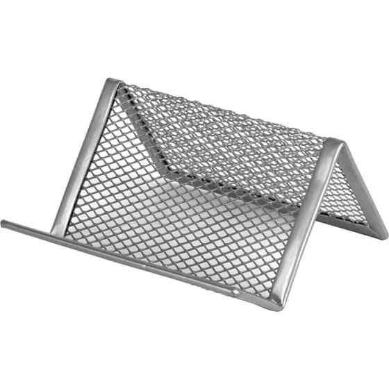 Підставка для візиток Axent 95x80x60мм, wire mesh, silver (2114-03-A) Вінниця