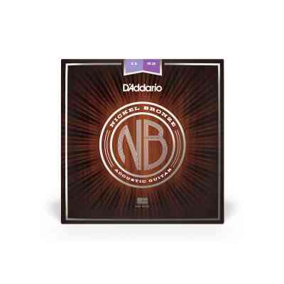 Струны для гитары D'Addario Nickel Bronze Custom Light (11-52) (NB1152) Винница