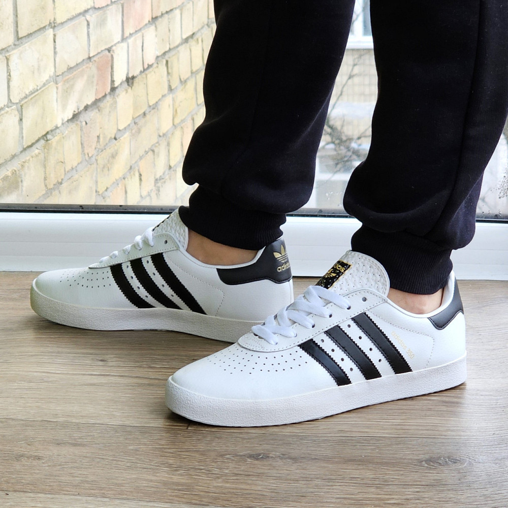Кросівки Adidas 350 Чоловічі Superstar Білі Адідас Суперстар (розміри: 41,42,43,44,45) Відео Огляд Дніпро - фото 3