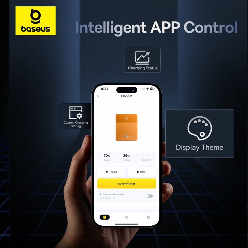 Портативний акумулятор Baseus Blade2 12000mAh 65W Mariana Blue Київ - фото 3